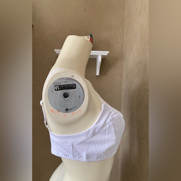 Free People Intimately Crop Bra Top, white size M - Picture 2 of 12